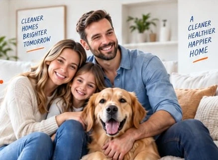 Illustrative family at home from the Citywide concept