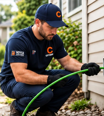 Illustrative Citywide cleaning technician from the supplied concept